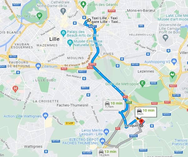 taxi lesquin lille taxi lesquin