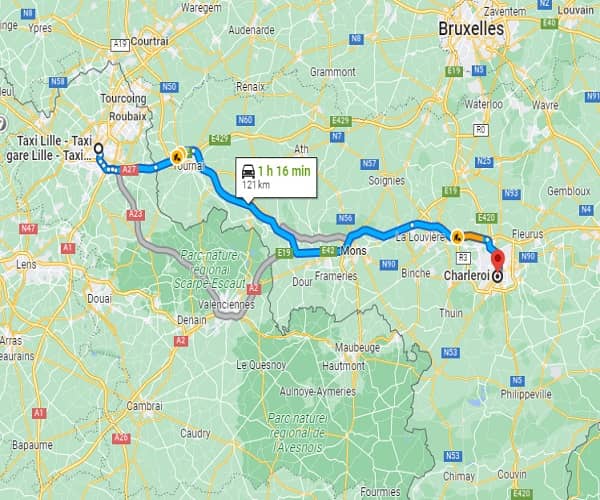 lille charleroi longue distance taxi lille charleroi longue dustance
