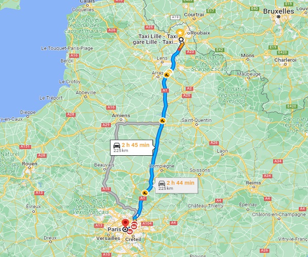 taxi longue dtance pour lille paris taxi lille paris
